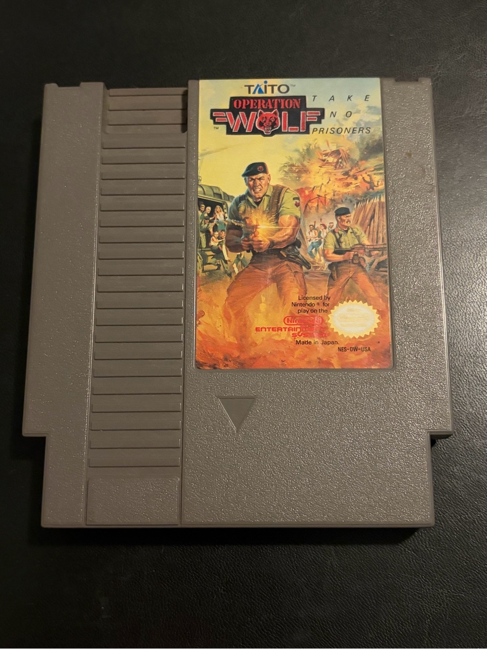 Operation Wolf NES Nintendo Vintage Video Game Console Toys